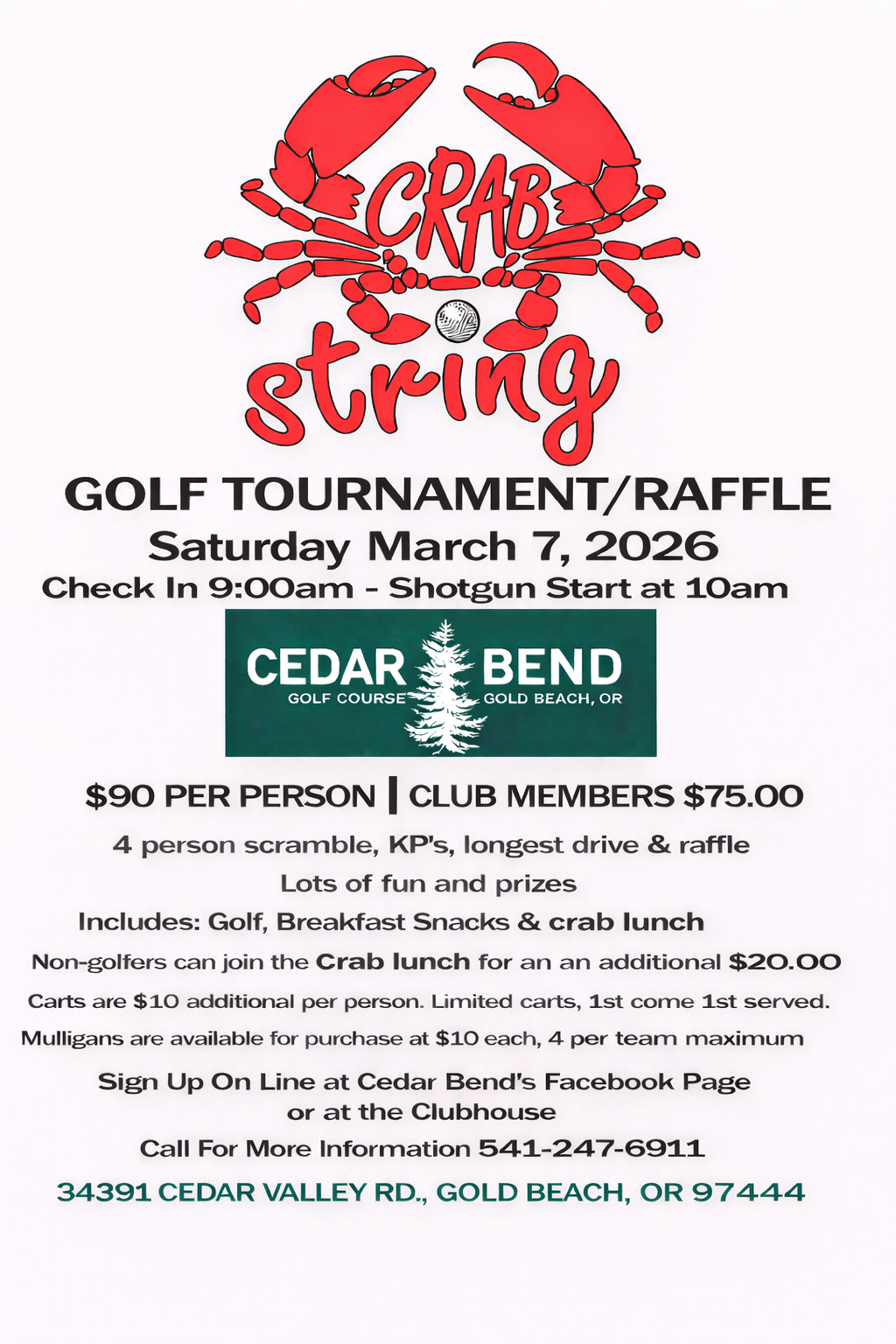 Crab String Scramble 2026